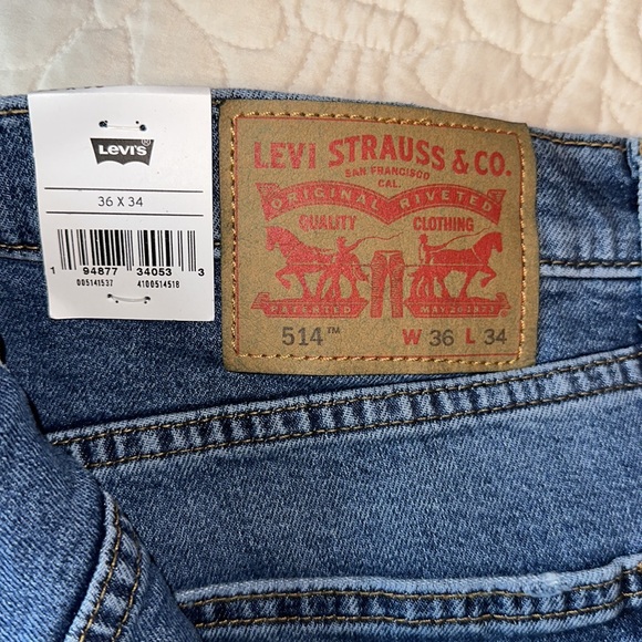 NEW Levi’s 514 straight men’s jeans - Picture 13 of 16